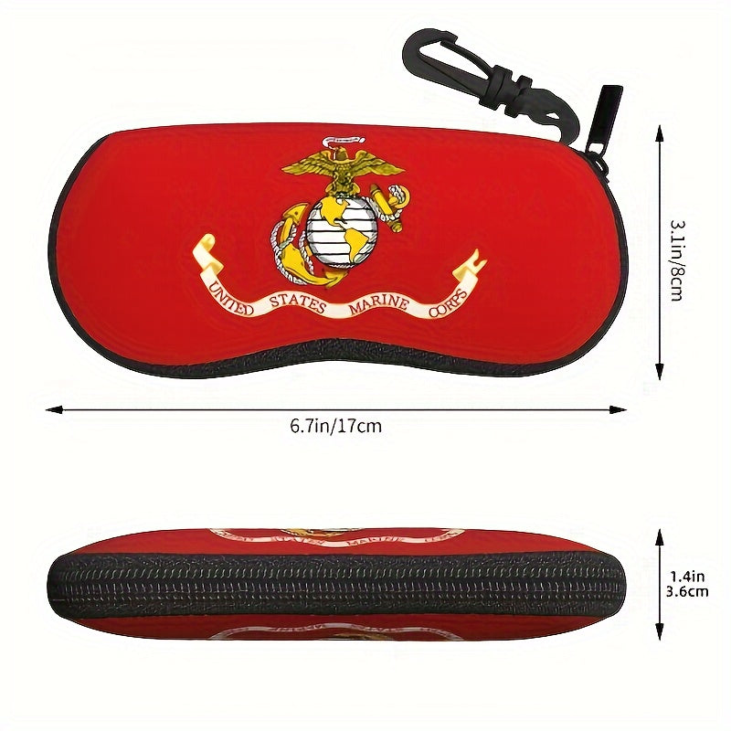 Estuche de neopreno para gafas de deportes de viento Bolsa suave portátil