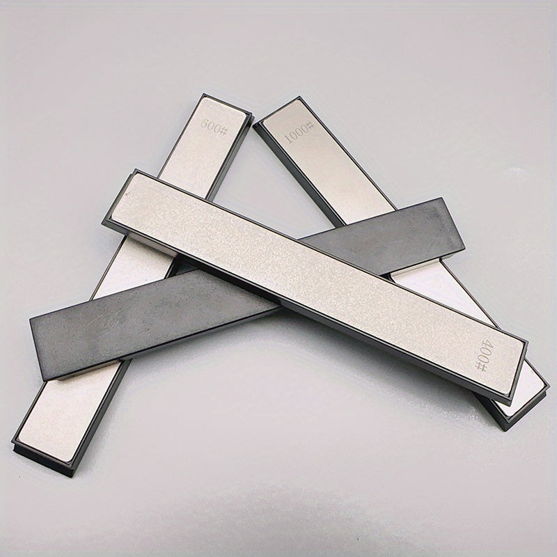 Oshxona pichoqlari uchun olmos whetstone pichoqni silliqlash to'plami, 4 ta.