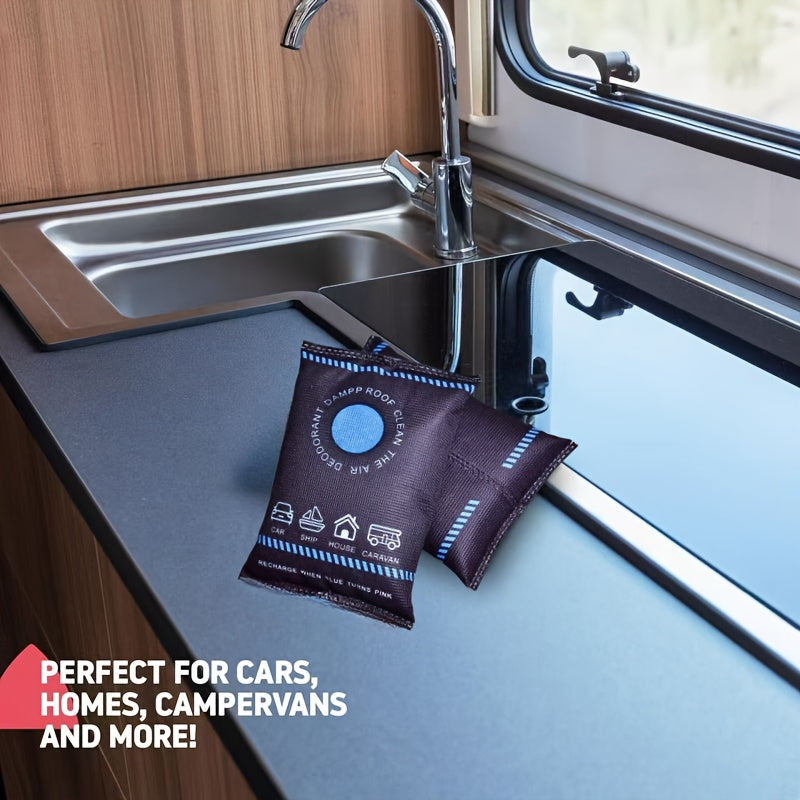 Bolsa deshumidificadora para el interior del coche, absorbente de humedad para vehículos
