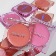 Rubor natural de larga duración en crema para mujeres Monochrome Brightening Rouge