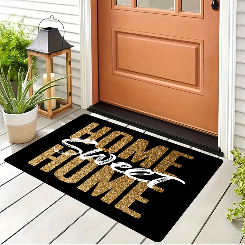 Home Sweet Home Doormat Non-Slip Machine Washable Entryway Rug