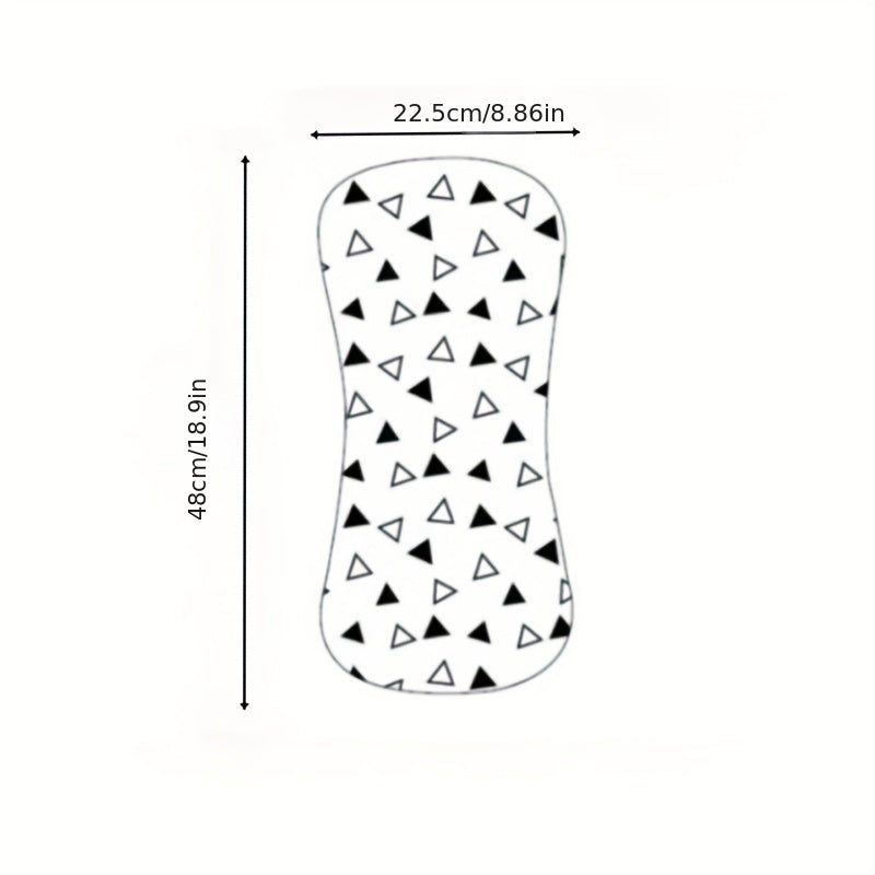 Juego de 5 paños de lactancia suaves y absorbentes para bebés, para niños y niñas