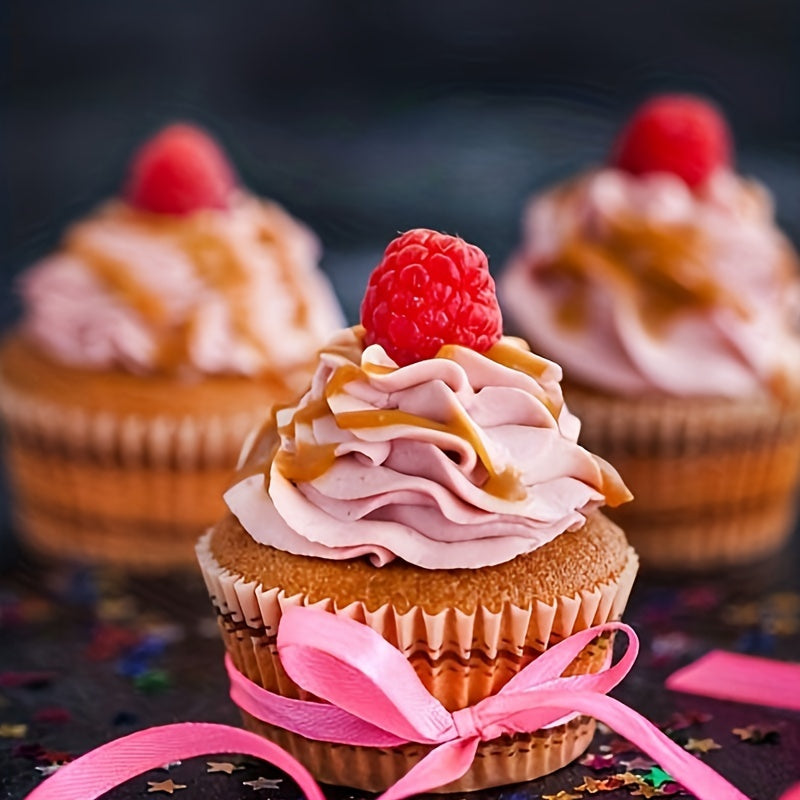 Tort bezash uchun 4 ta zanglamaydigan po'latdan yasalgan quvurlar to'plami, Bow, Leaf, Lily naqshlari