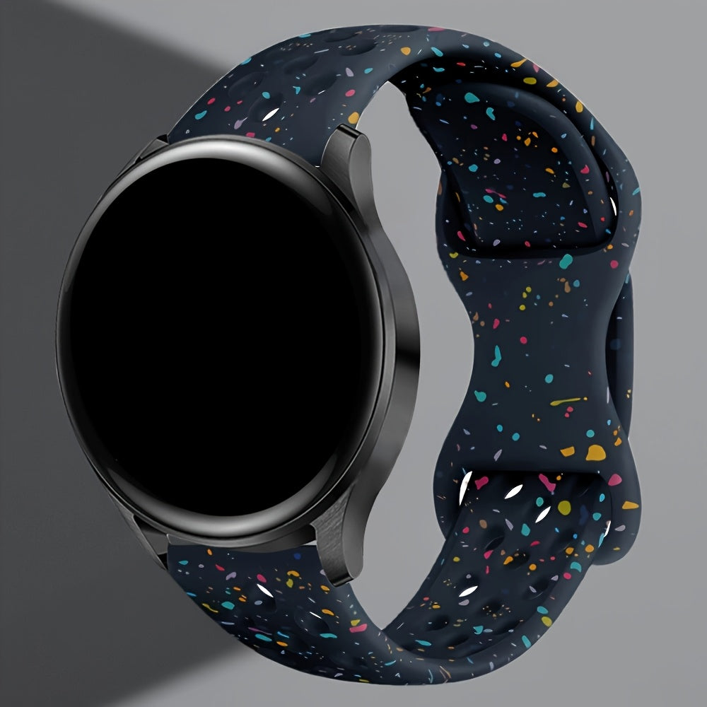 Silicone Watch Band for Samsung Galaxy Watch 4 5 6 7 Active 2 4 Classic 6 Classic Men Women