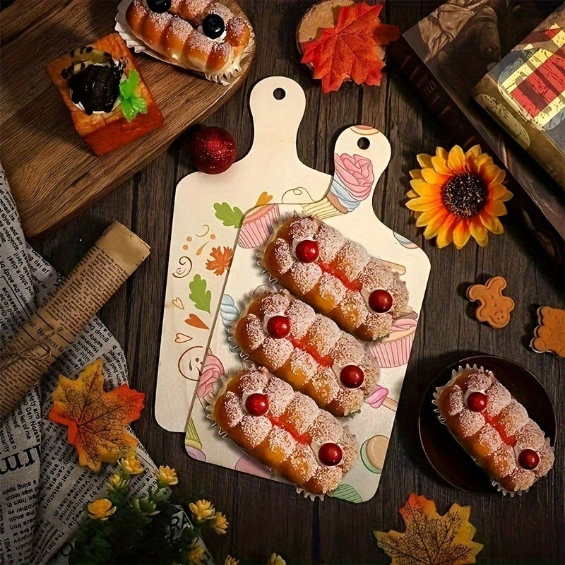 Wood Crafts Set with Christmas Ornaments, Rustic Wood Plaques and Coasters