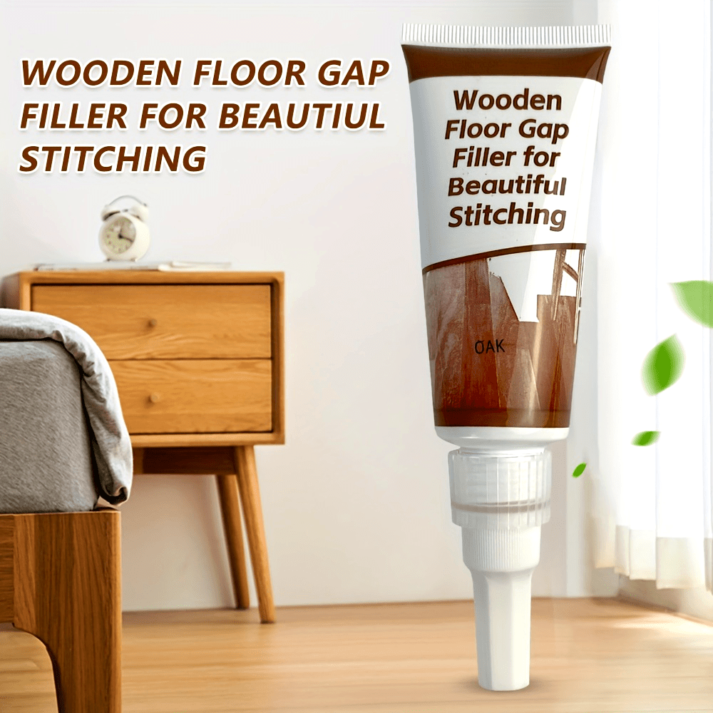 Water-Resistant Wood Filler for Floors and Furniture Odorless Seam Repair