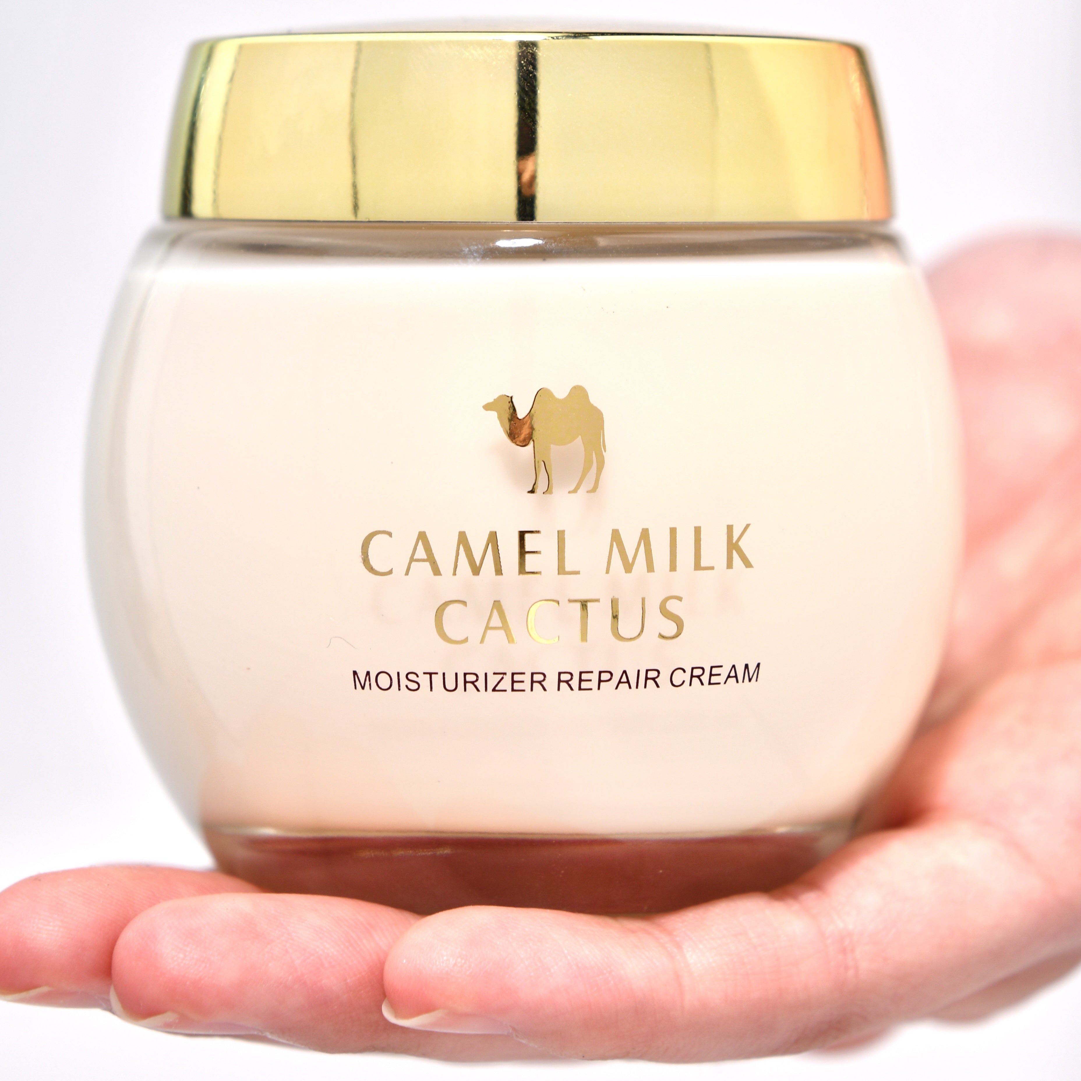 Crema facial nocturna unisex con leche de camello, retinol, niacinamida, vitamina E 4.586oz