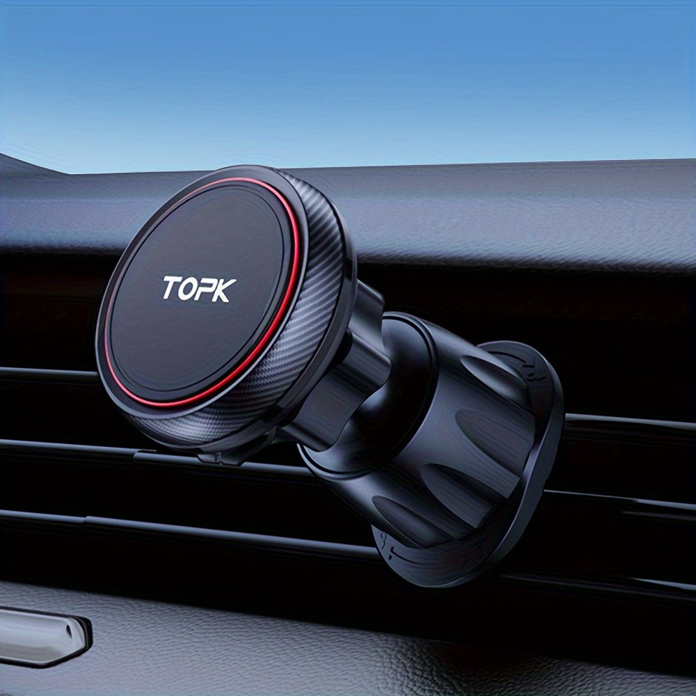 Magnetic Car Phone Holder Upgraded N52 Strong Mount for All Smartphones