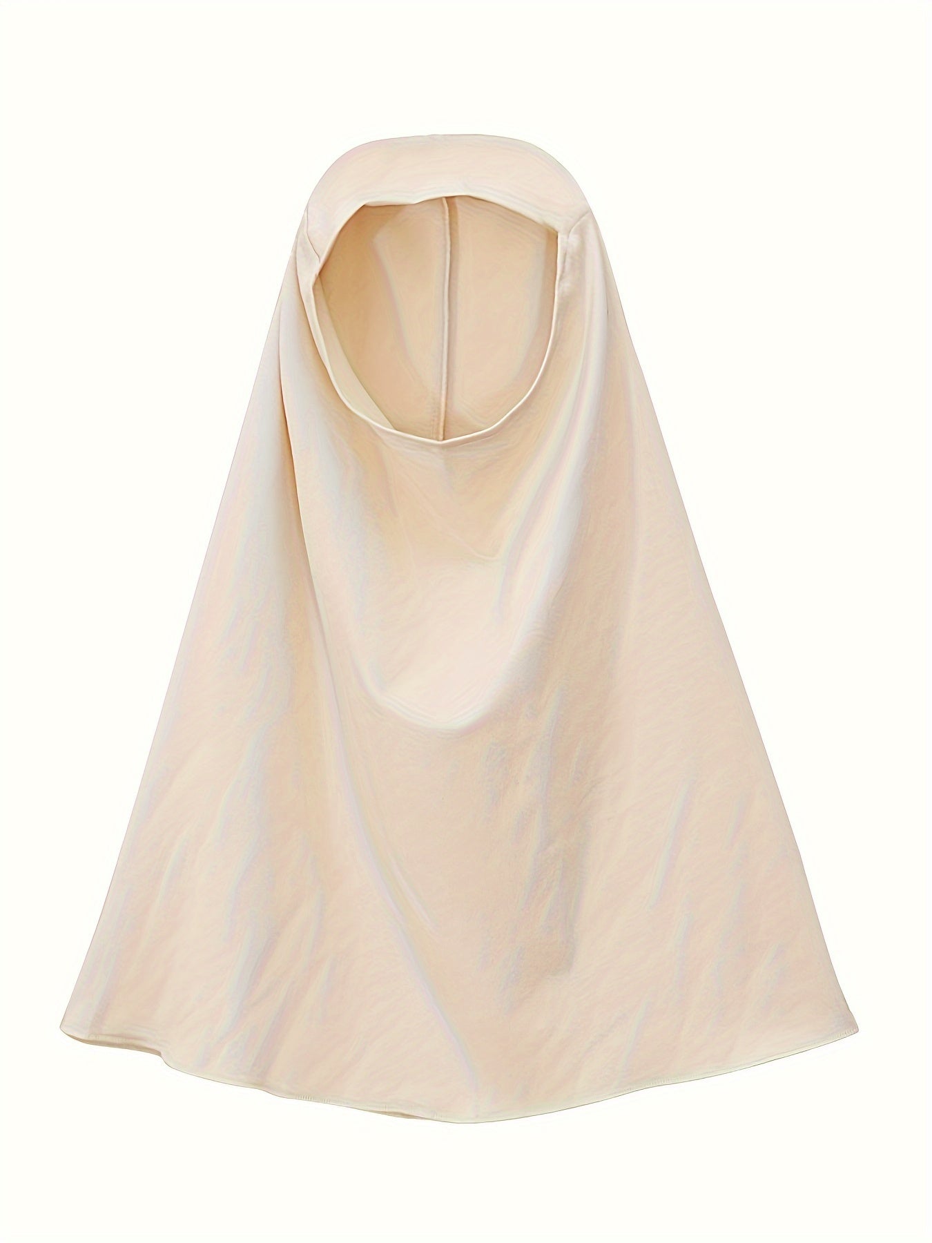 Girls Eid Al-Adha Dress Set with Headscarf Bowknot Design Polyester Solid Color