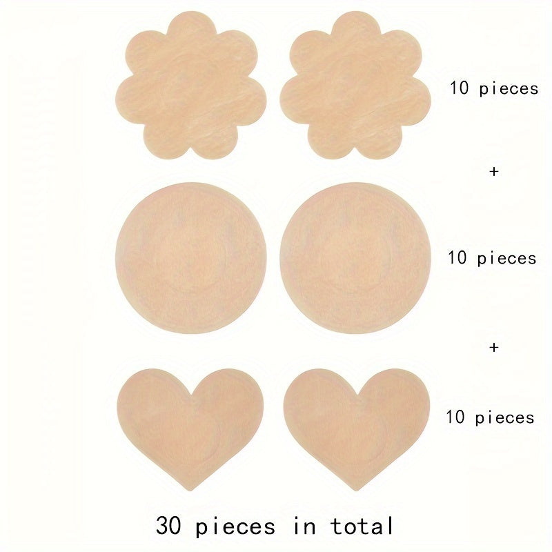 Invisible Nipple Covers Breathable Seamless Anti-Exposure Polyester for Women