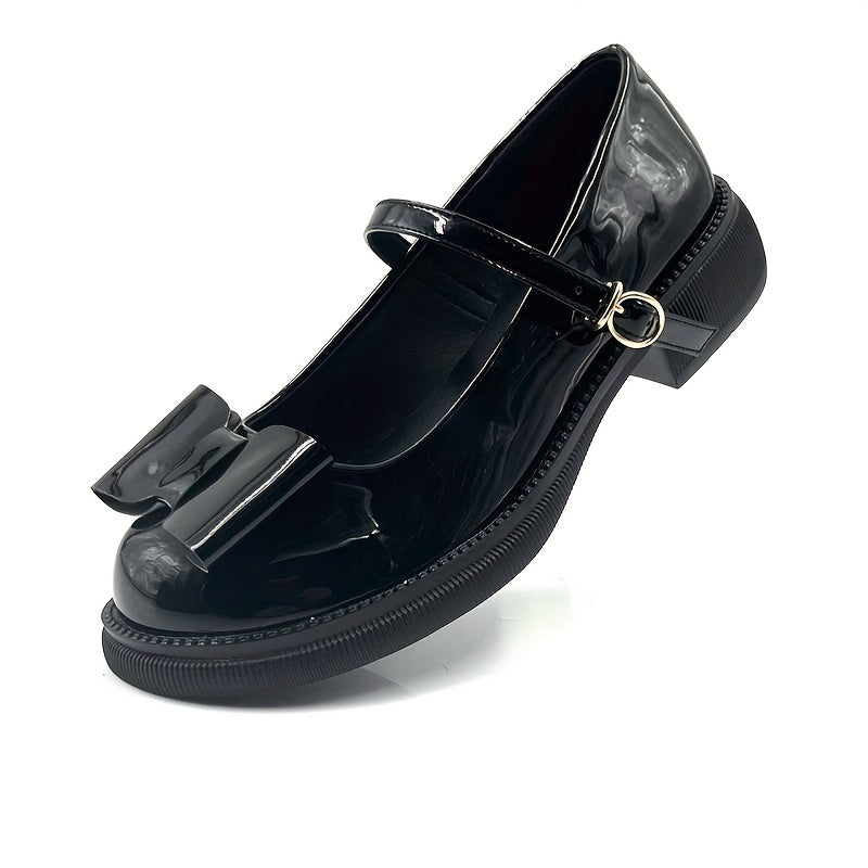 Women’s Microfiber Mary Jane Loafers Slip-On Casual Comfort Shoes