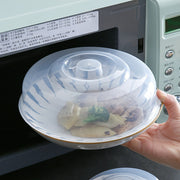 Microwave-Safe Clear Plastic Food Lid for 23cm Bowls