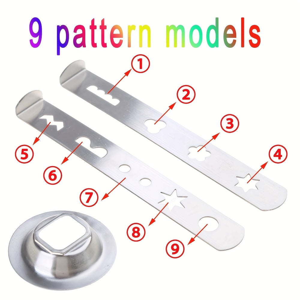 Stainless steel attachment for biscuits, meat mincing, cookies, churros in kitchen