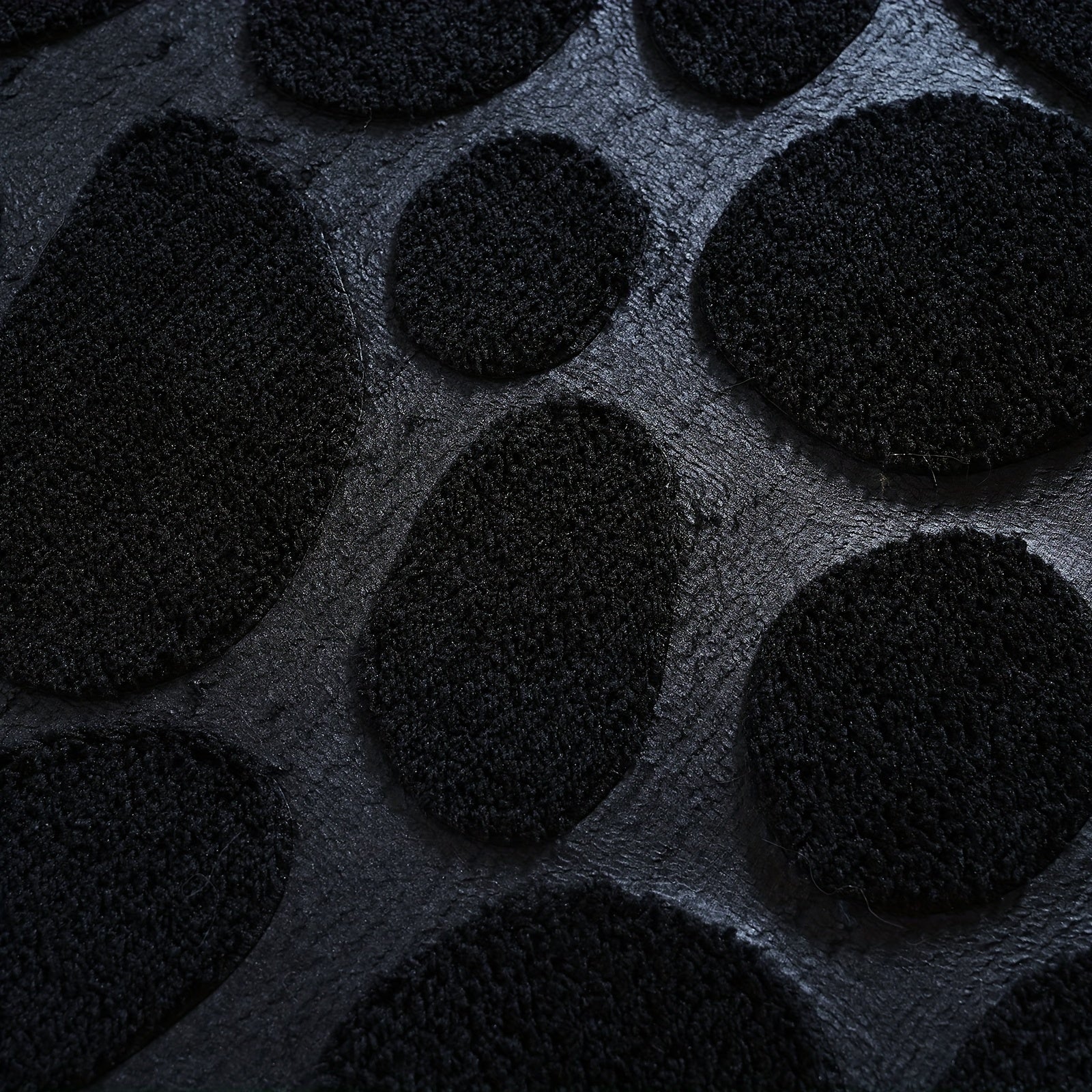 3-Piece Plush Coral Fleece Bath Mat Set Non-Slip Absorbent Modern Bathroom Accessories