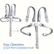 Комплект одноточечного ремня безопасности для детского стульчика для кормления, коляски и аксессуаров, включая пятиточечный ремень безопасности для младенцев