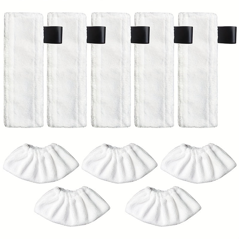 Microfiber Replacement Pads and Accessories for Steam Mop Cleaning Kit
