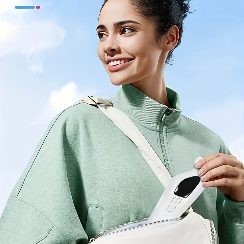 Dispositivo de belleza facial recargable con control remoto, 6 modos, 9 niveles de intensidad, carga USB