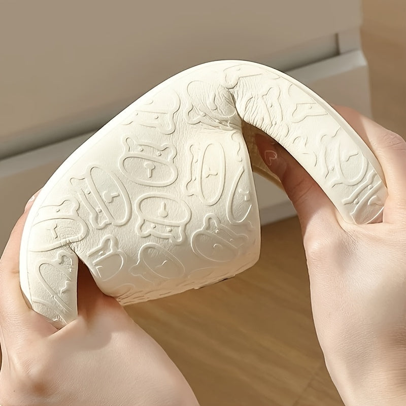 Unisex Breathable Soft Slippers for Indoor Outdoor Non-Slip Comfort