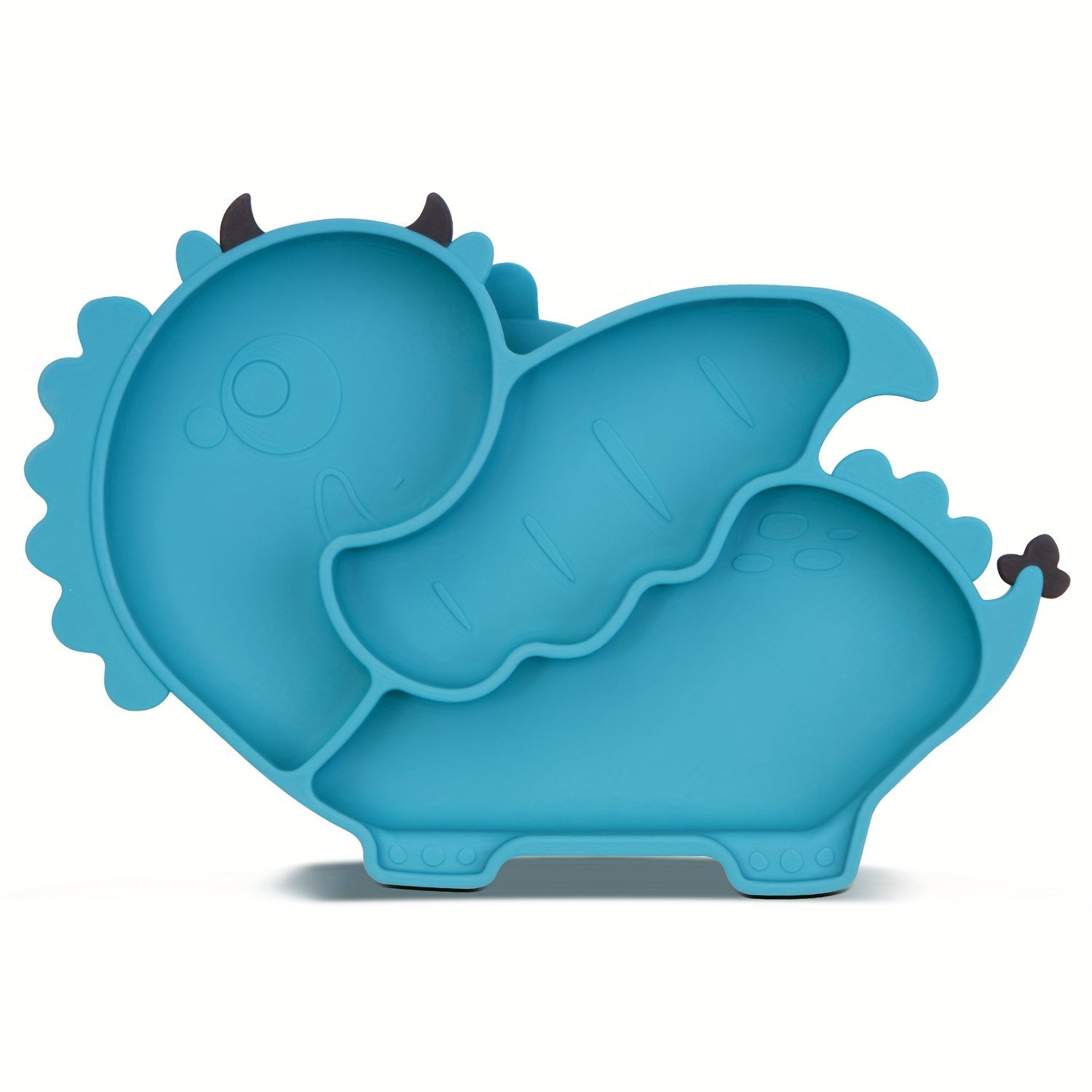 Silicone Baby Plate Dishwasher and Microwave Safe Self-Feeding BPA Free