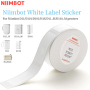 Waterproof Oil-Proof Thermal Label Roll for D11 D101 H1 Series Printers White Adhesive Label Tape