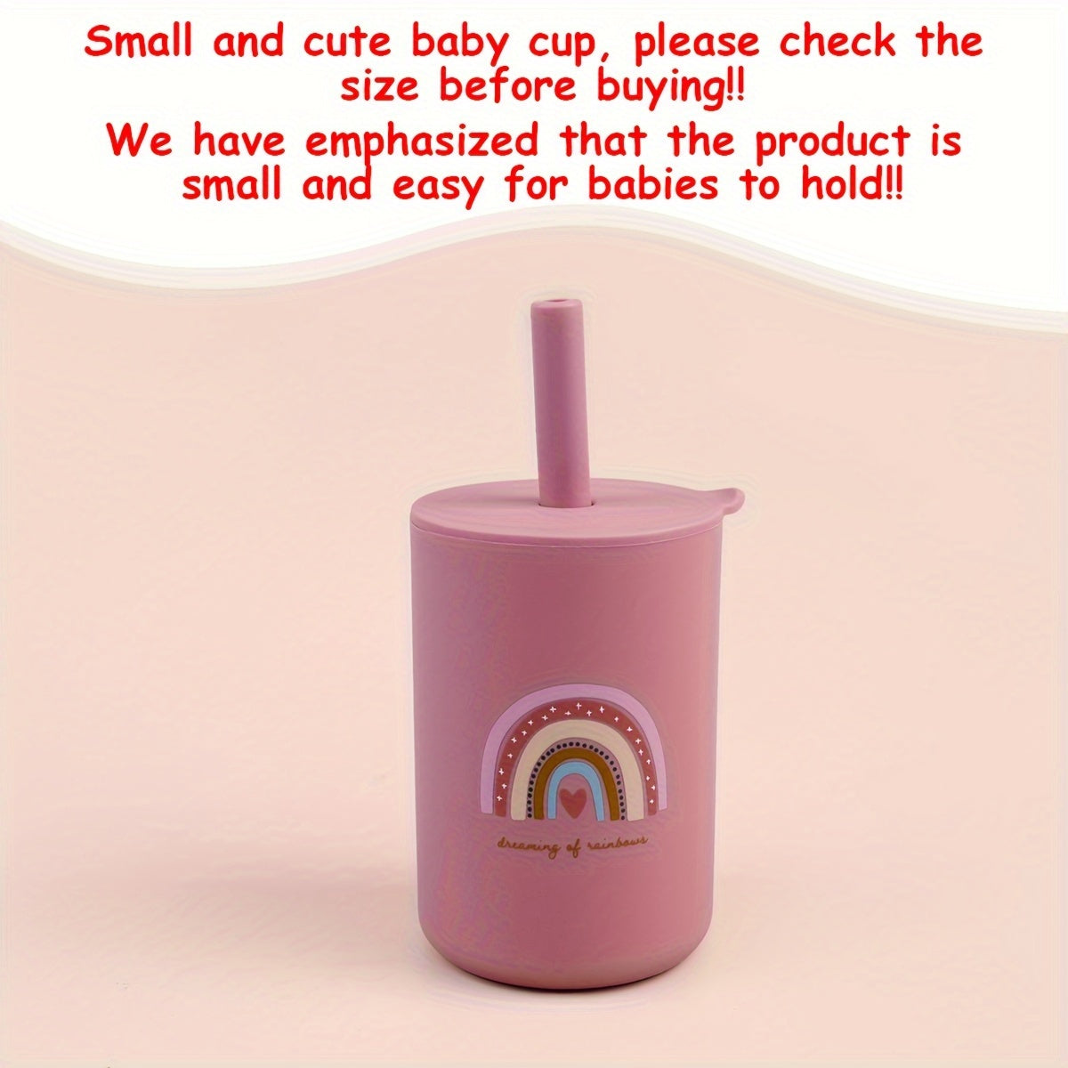 Silicone Unbreakable Sippy Cup for Kids with Easy Grip for Outdoor Use