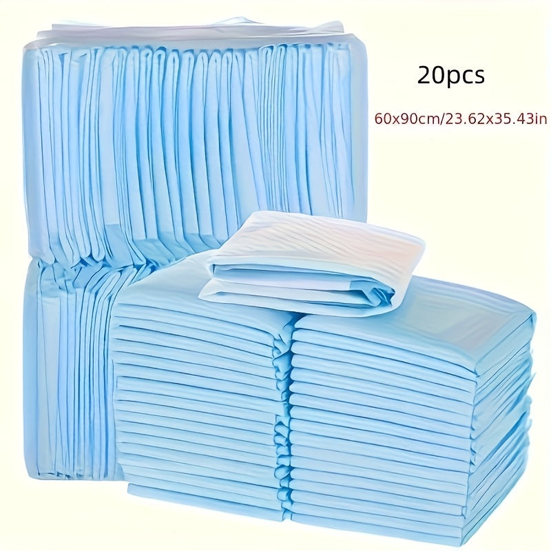 50-Pack Heavy Duty Woven Dog Training Pads Leak-Proof Washable Large Dogs