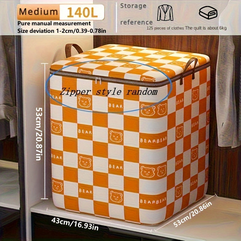 Non-Woven Storage Bag for Clothes and Quilts Dustproof Organizing and Moving