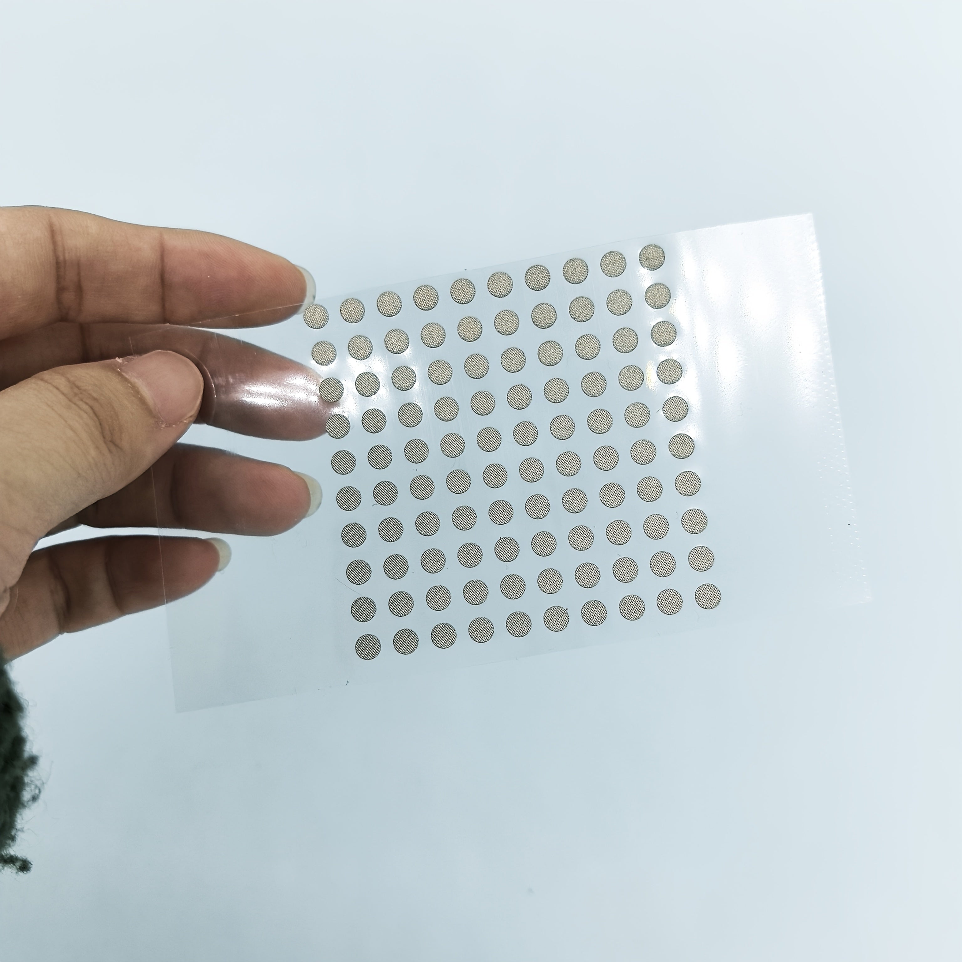 100 Self-Adhesive Conductive Silicone Tape Dots for Remote Controls and Consoles