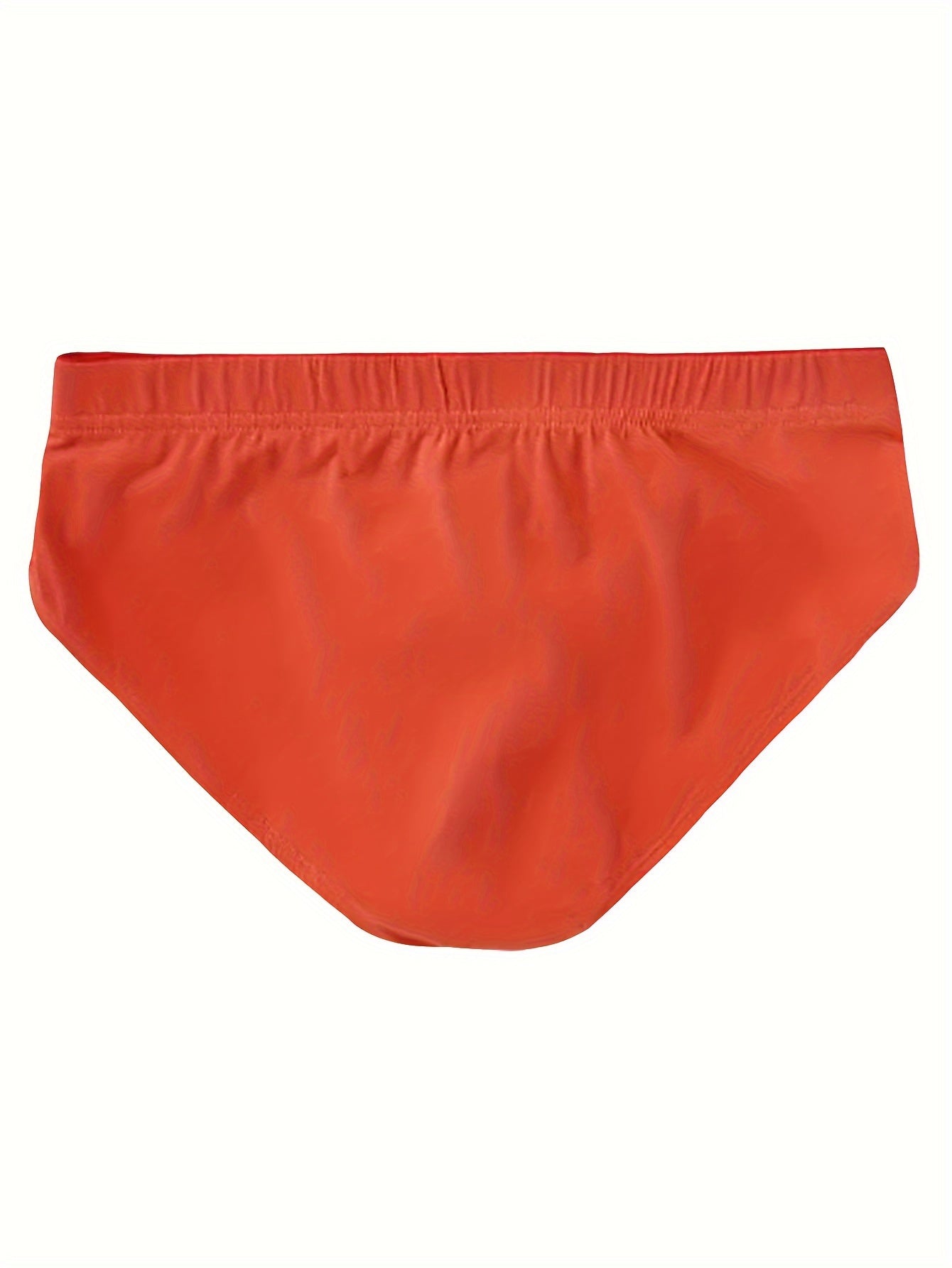 Men's Cotton Feel Triangle Underwear Set 3 Mixed Colors Mid-Rise Breathable Elastic