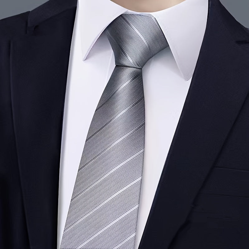 Erkaklar uchun jigarrang naqshli zipli bog'lam, rasmiy ish, to'y va tadbirlar uchun