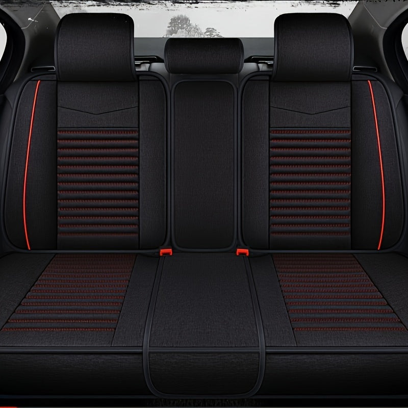 Universal Fit Car Seat Cover Set All-Season Fabric Full Coverage