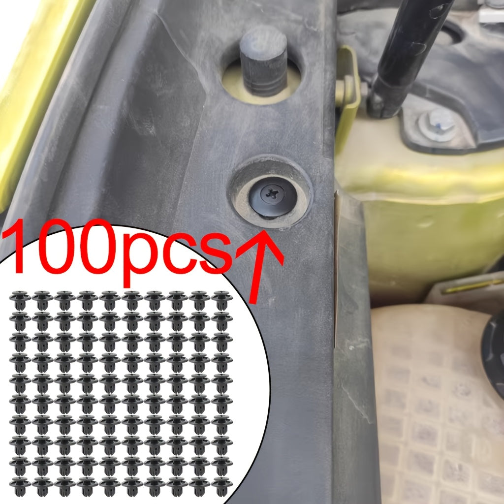 Universal Car Fixing Clip Auto Fender Panel Trunk Fasteners Expansion Screws