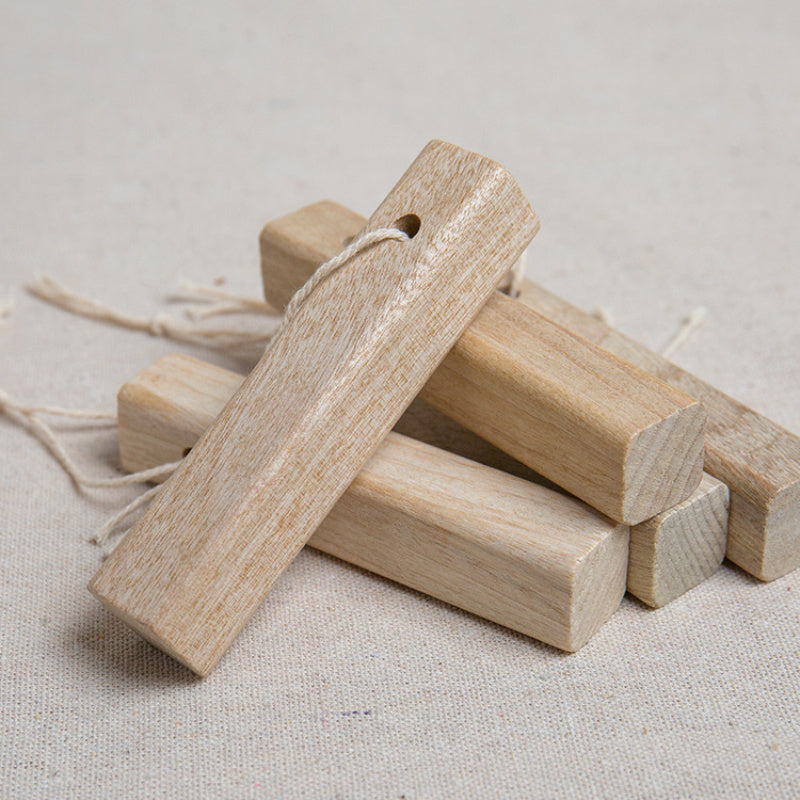 Varitas de incienso herbal de madera de alcanfor para armarios, prevención de moho, eliminación de olores