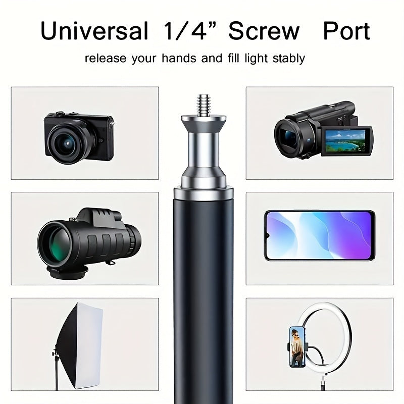 Sozlanadigan temir proyektor stendi, plastinka bilan, ish stoliga va polga mo‘ljallangan