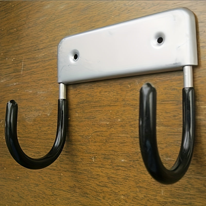 Electric Ironing Board Hook Double Stainless Steel Rubber Hose Iron Plate Bracket