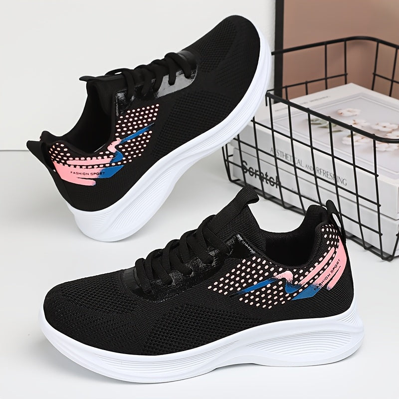 Women's Mesh Casual Sports Shoes Breathable Lightweight Running Sneakers