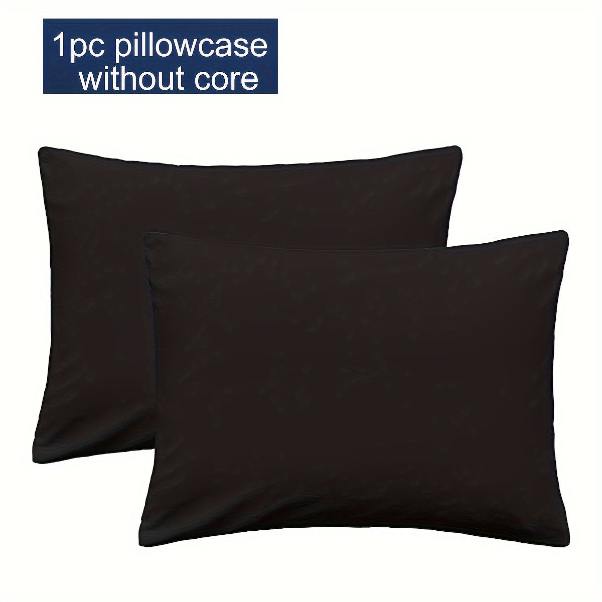 Fundas de almohada de algodón con cierre de cremallera, suaves y cómodas para dormitorio y decoración del hogar