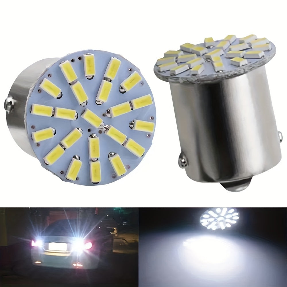4 Pieces Car Interior LED Lights 1156 BA15S 22SMD Lighting Accessories