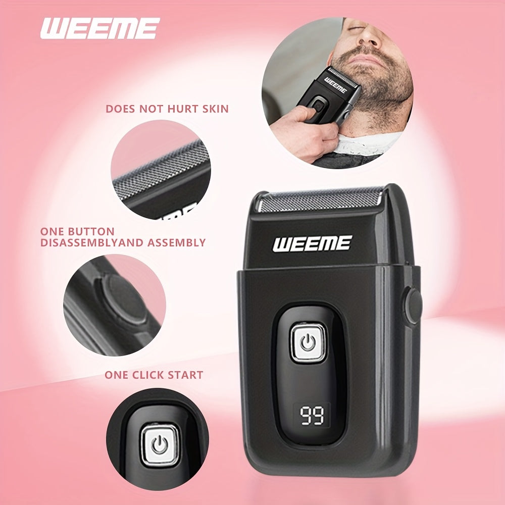 Limited Edition Gift Set Electric Hair Clipper T-shaped Trimmer Razor USB Charging