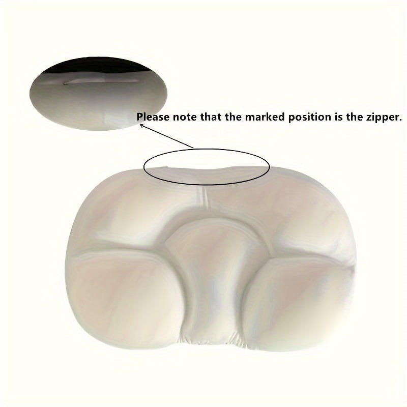 Almohada multifuncional para embarazo, cojín de apoyo de cuerpo completo en forma de huevo para mayor comodidad