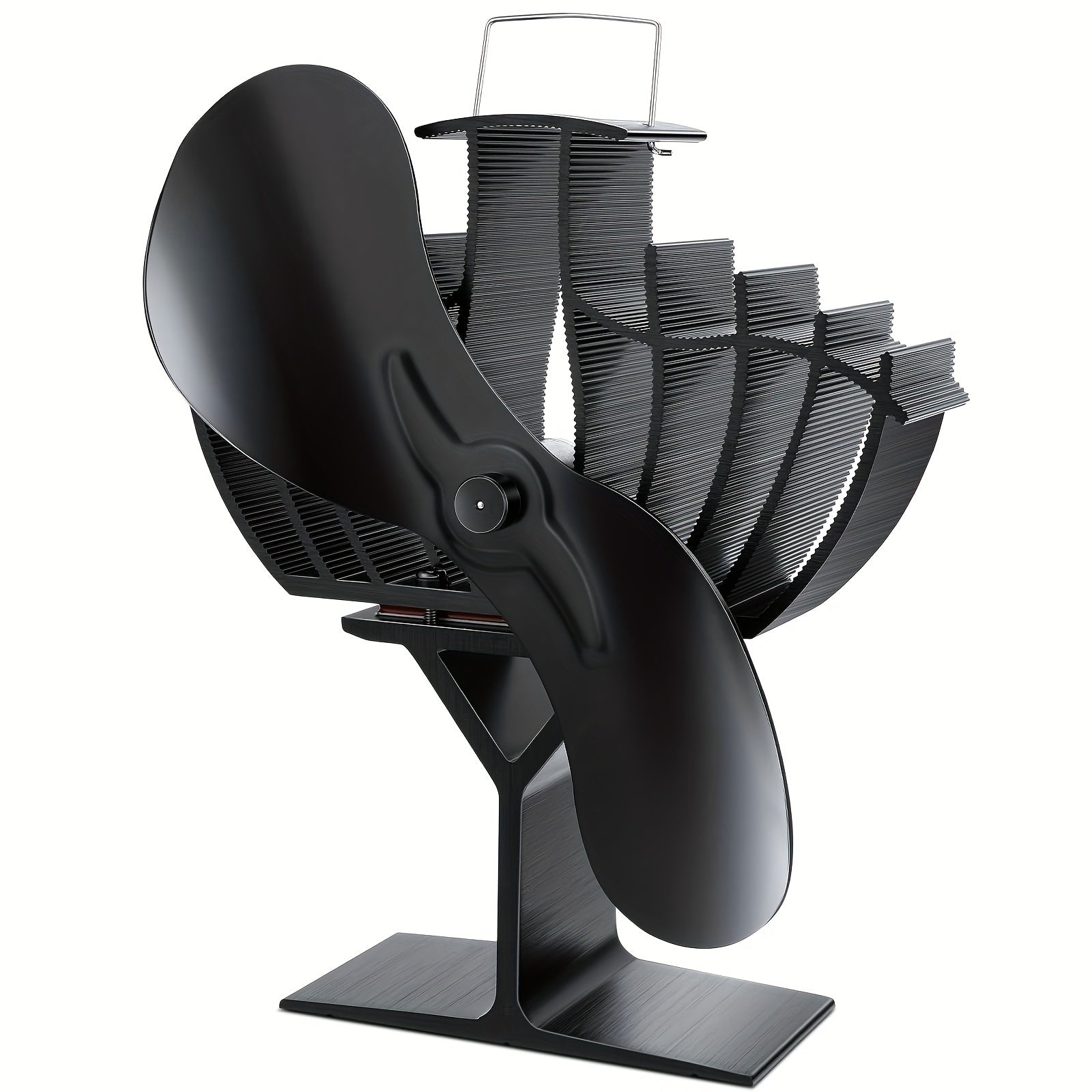 Thermal Power Fan for Wood Stove Gas Stove with Dual Core Super Airflow