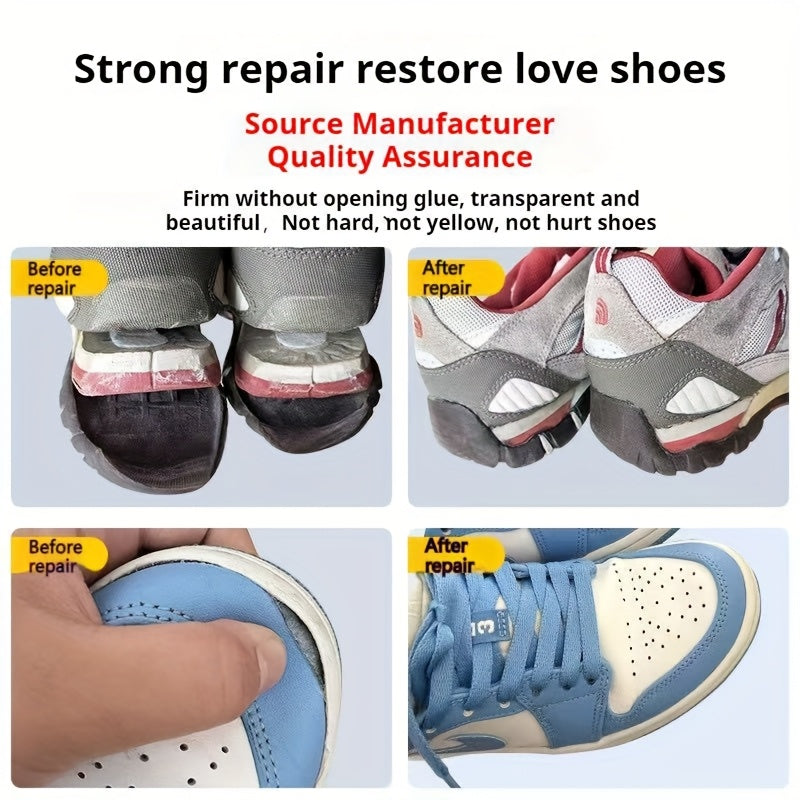 Super Strong Shoe Repair Glue Waterproof Fast-Drying for Sneakers and Leather