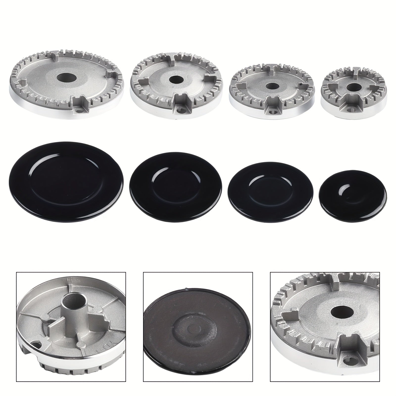 Головка горелки газовой плиты — необходимый аксессуар для варочной панели, не требует батареек