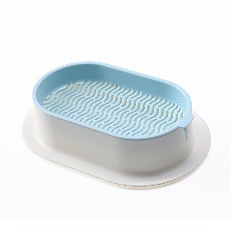 Hydroponic Cat Grass Growing Pot Plastic Pet Bowl No Seeds