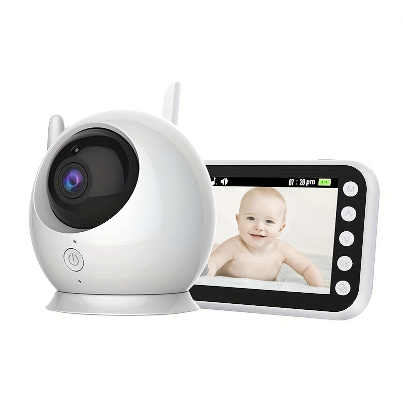 Indoor Security Camera with Infrared Night Vision Two-Way Audio 720P HD Rechargeable Battery