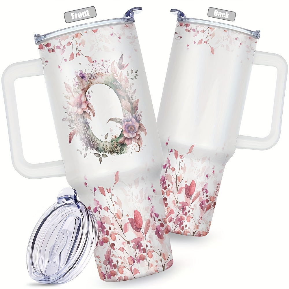 40oz ikki qavatli metall sayohat chashka, yopqich bilan, issiq va sovuq ichimliklar uchun