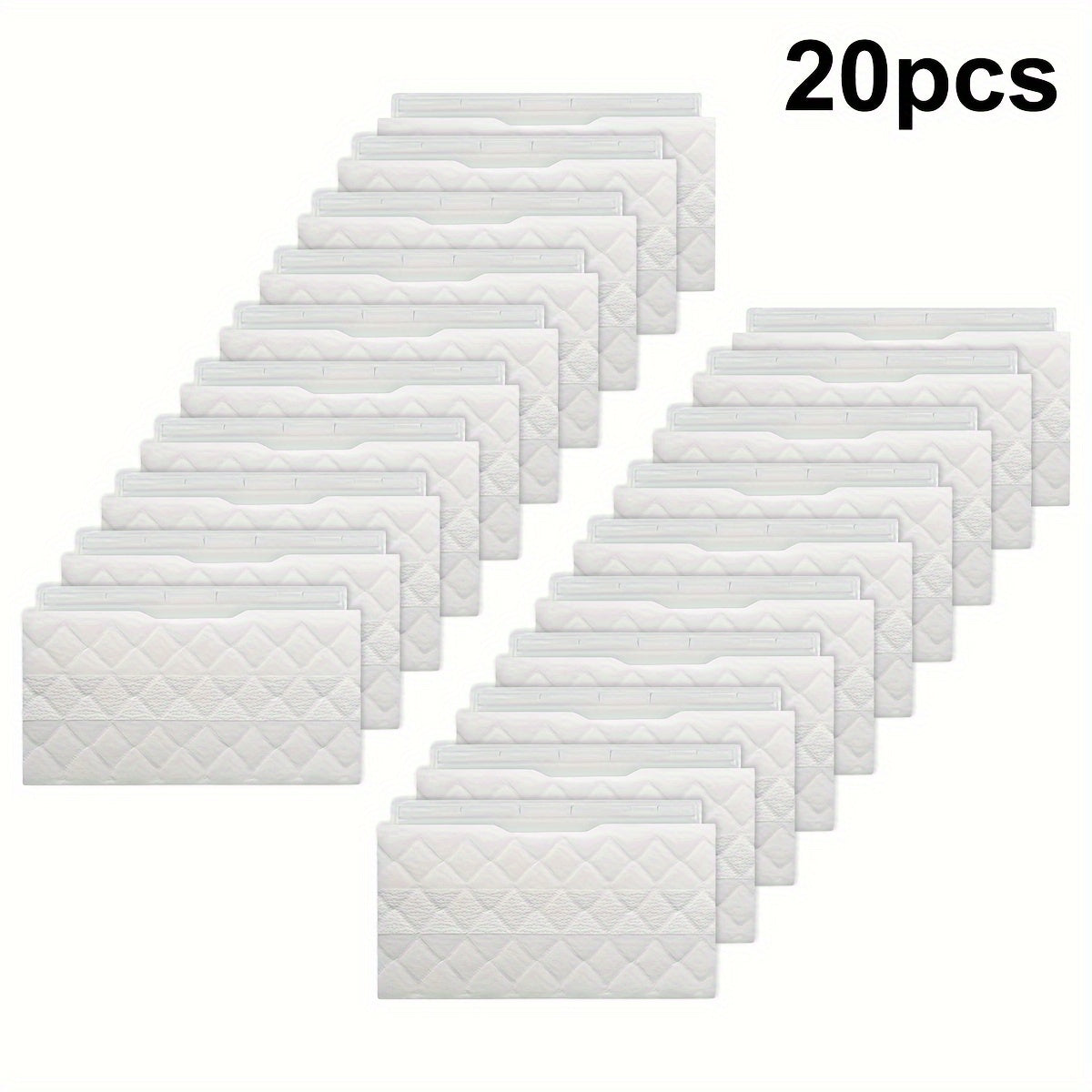 Replacement Vacuum Mop Pads for Pro Models 10/20 Pack, Compatible, Durable