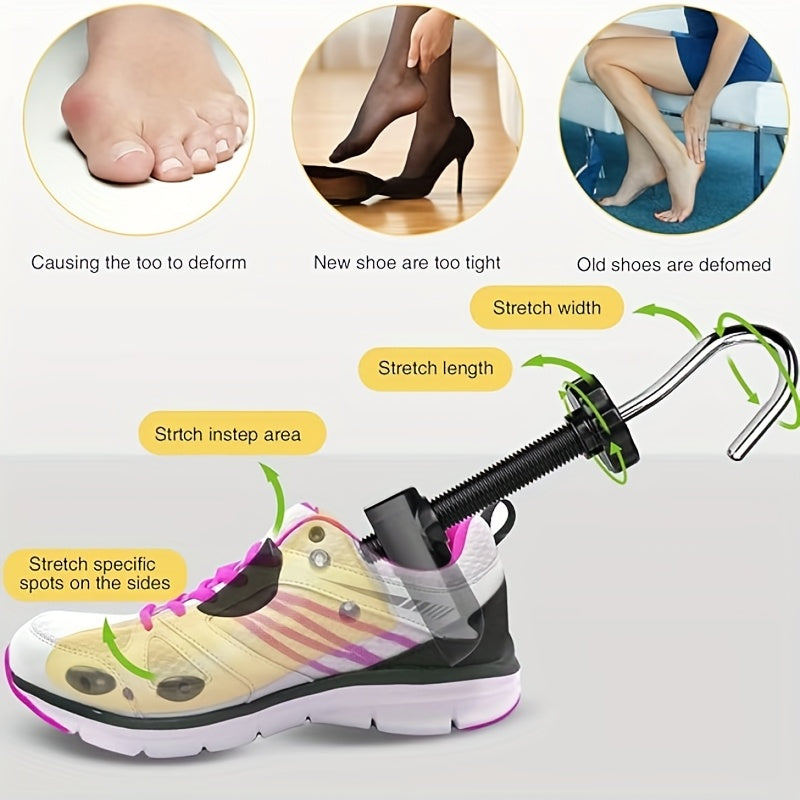 Universal Shoe Wedge and Insole Set for Men Women Adjustable Expander