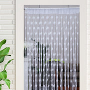 Занавеска в тематике Дня Святого Валентина для романтического декора комнаты с кисточками и дизайном принцессы.