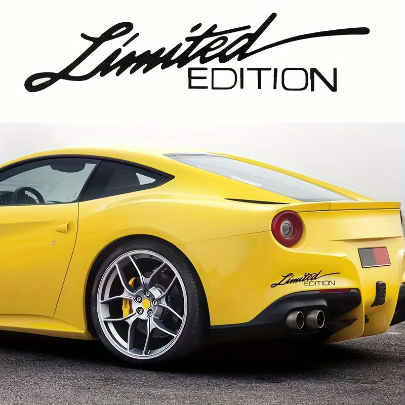 2pcs Stylish Car Motorcycle Truck Bike Badge Stickers Durable Decorative Accessories